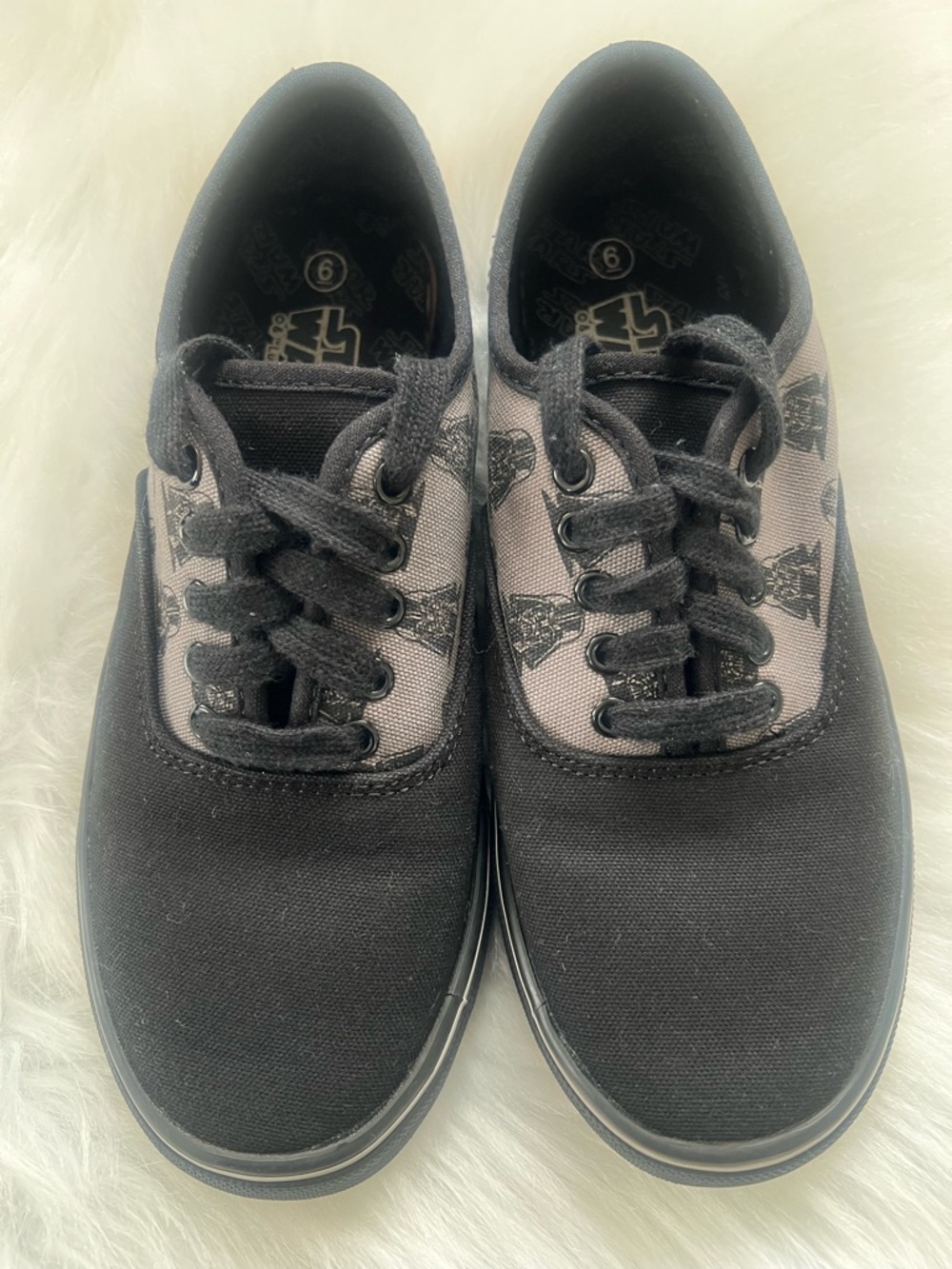 Skechers x Star Wars Darth Vader Canvas Low Top Sneakers